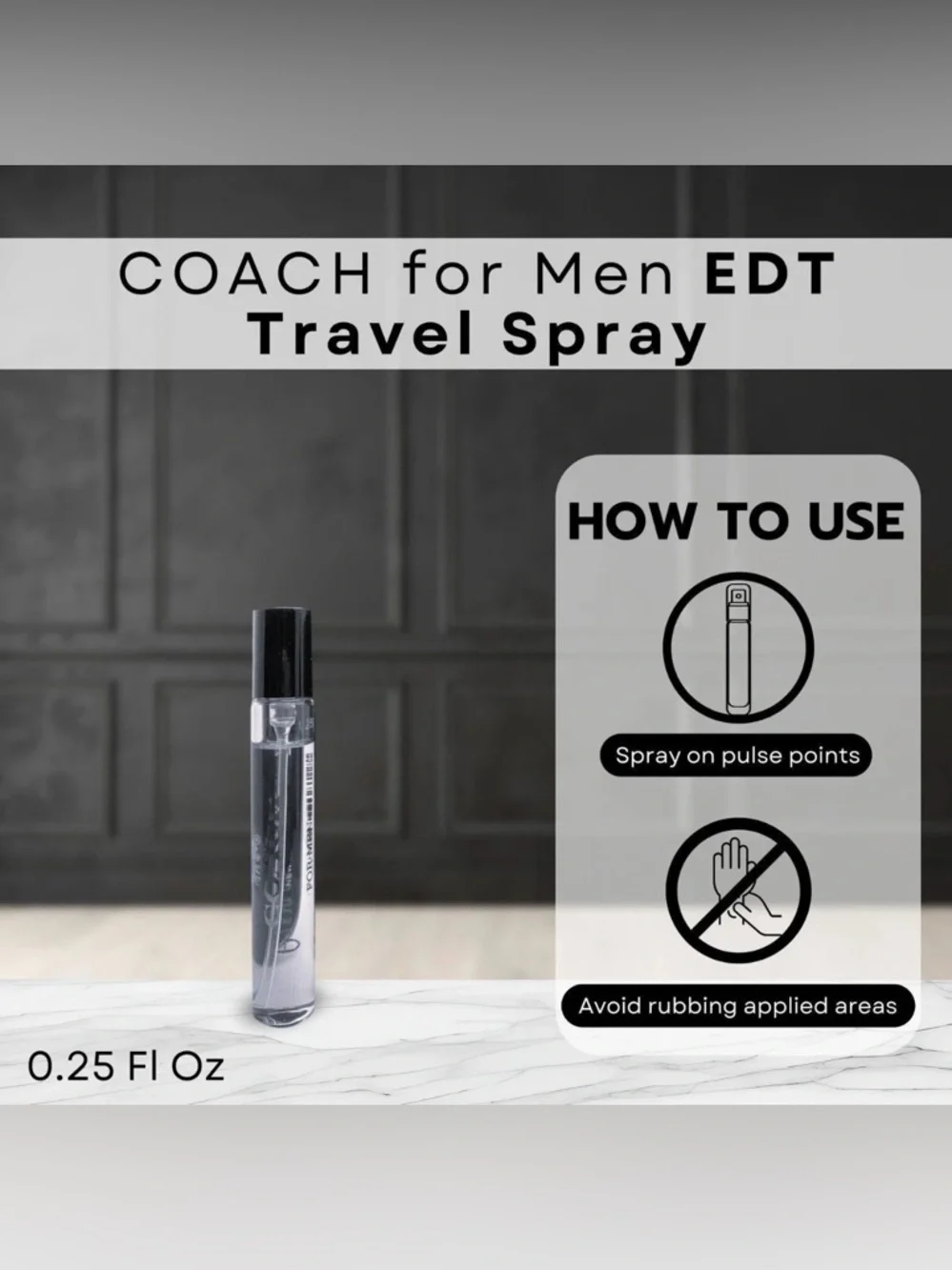 Coach mens cologne set